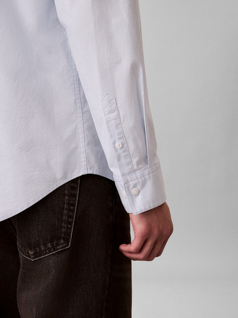 CKJ LS SOLID OXFORD CLASSIC SHIRT - PLEIN AIR