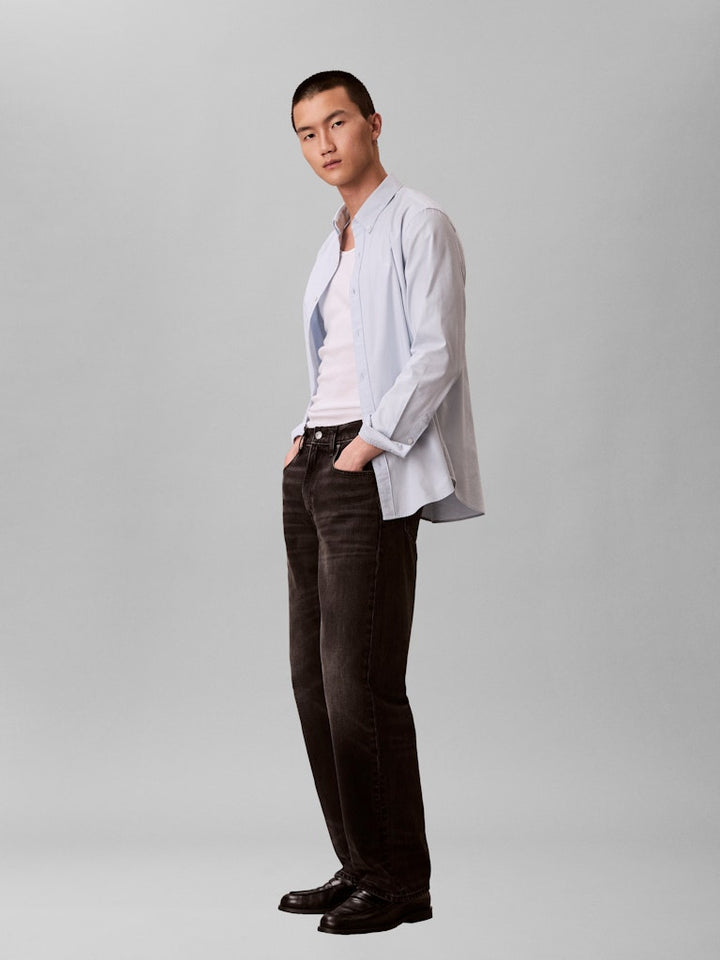 CKJ LS SOLID OXFORD CLASSIC SHIRT - PLEIN AIR