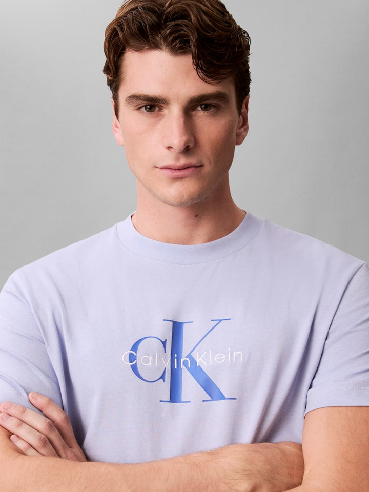 CALVIN KLEIN JEANS SS HERO MONOLOGO TEE - CASUAL BLUE