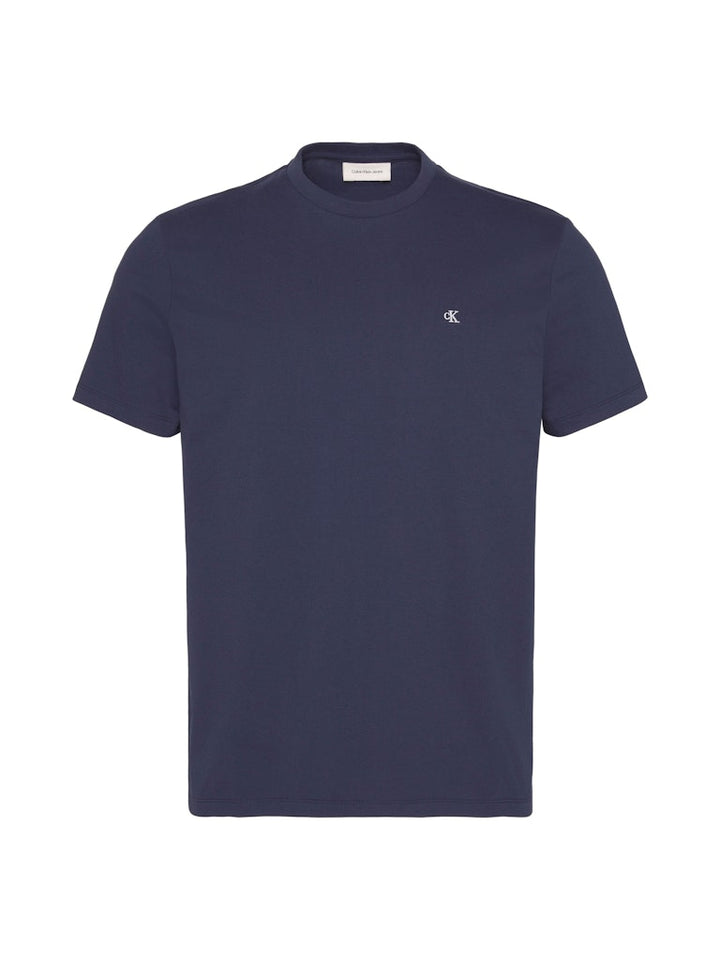 CALVIN KLEIN JEANS SS CLASSIC MONOGRAM TEE - MARITIME BLUE
