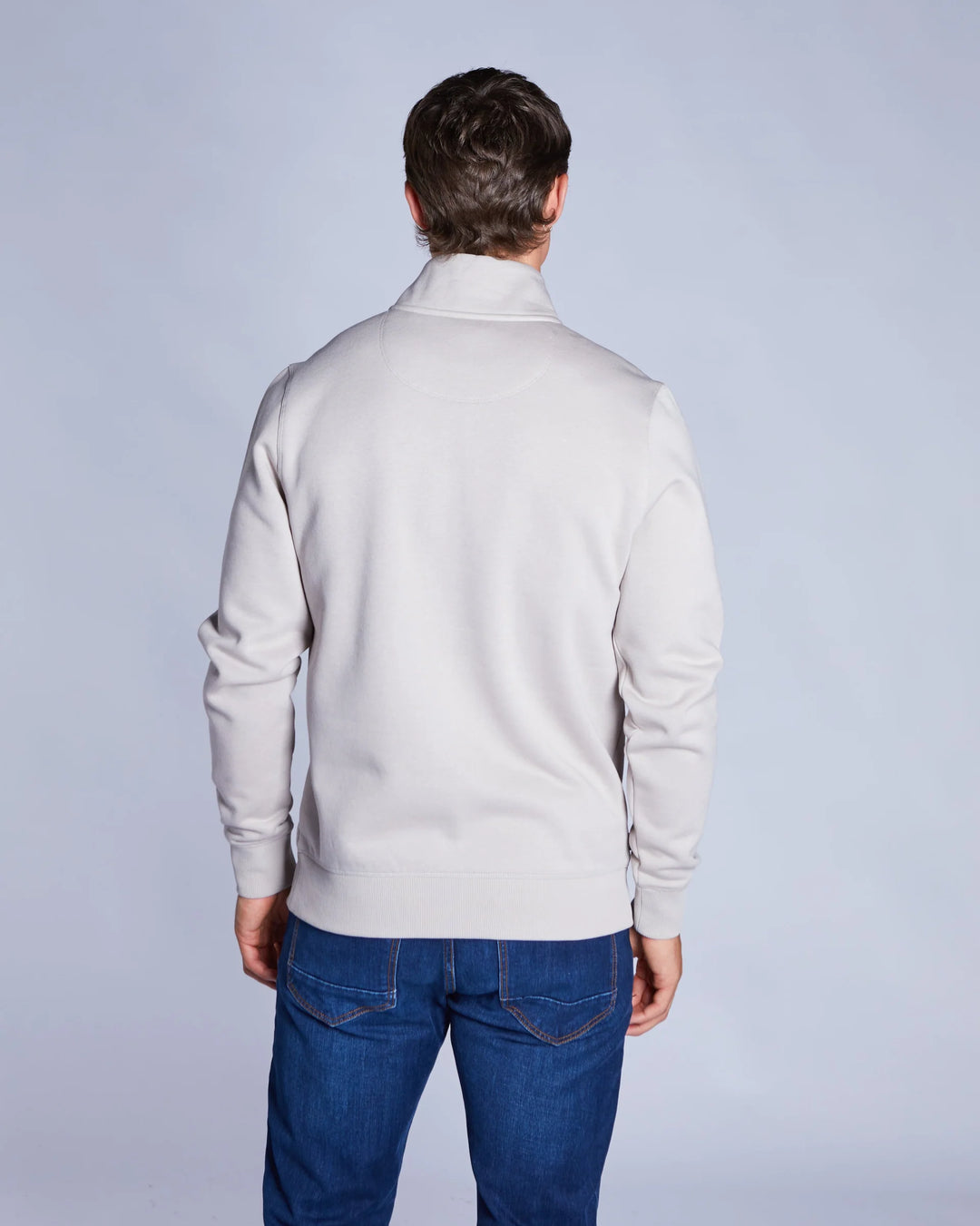 DIESEL DAX HALF ZIP - BEACHCOMBER