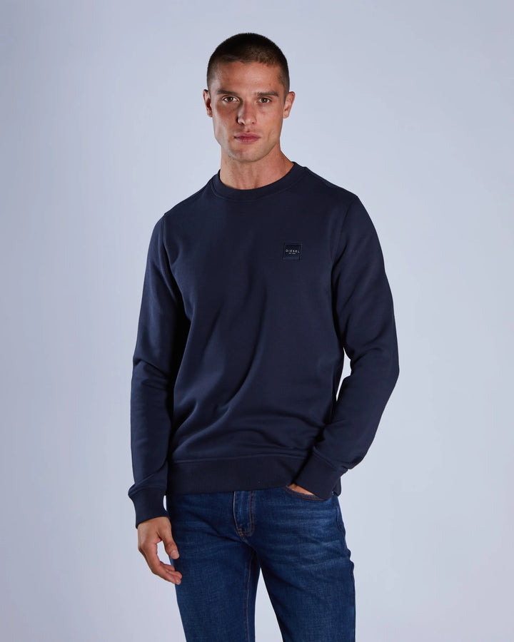 DIESEL DEVAN SWEATSHIRT - NAVY