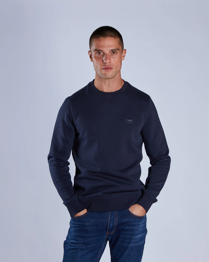 DIESEL DEVAN SWEATSHIRT - NAVY