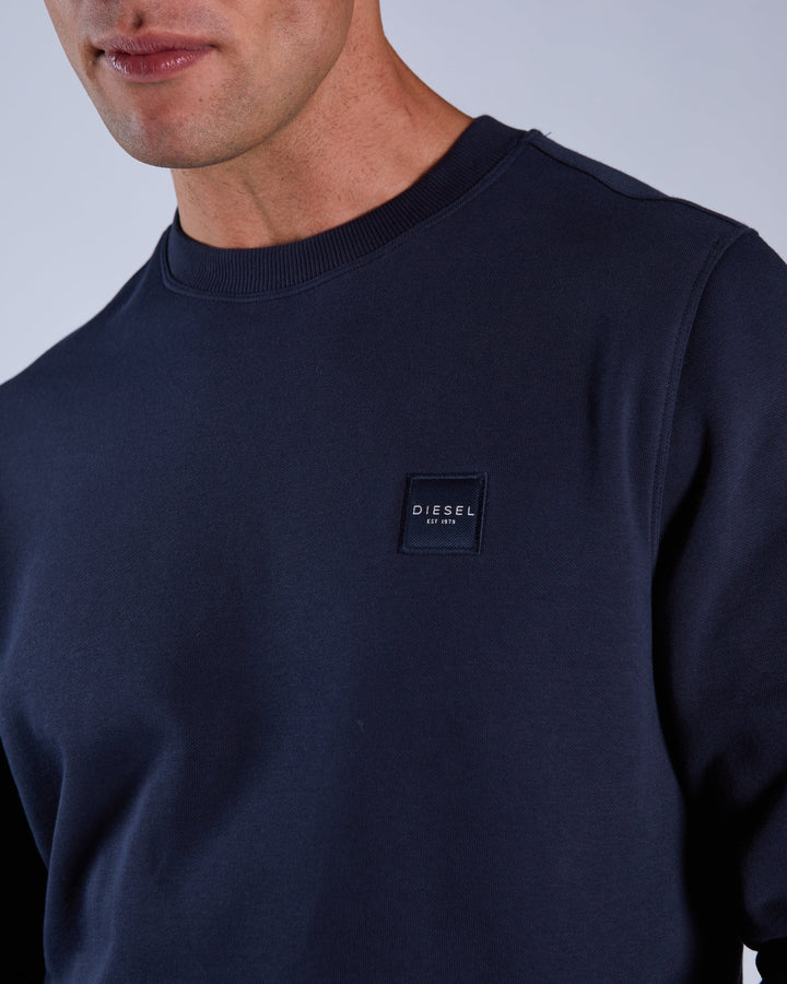 DIESEL DEVAN SWEATSHIRT - NAVY