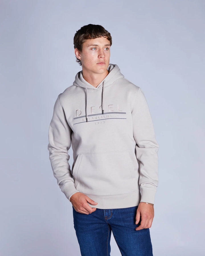 DIESEL DON HOODIE - BEACHCOMBER
