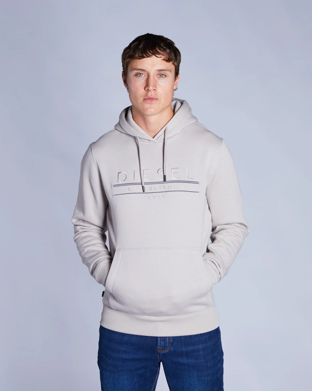 DIESEL DON HOODIE - BEACHCOMBER