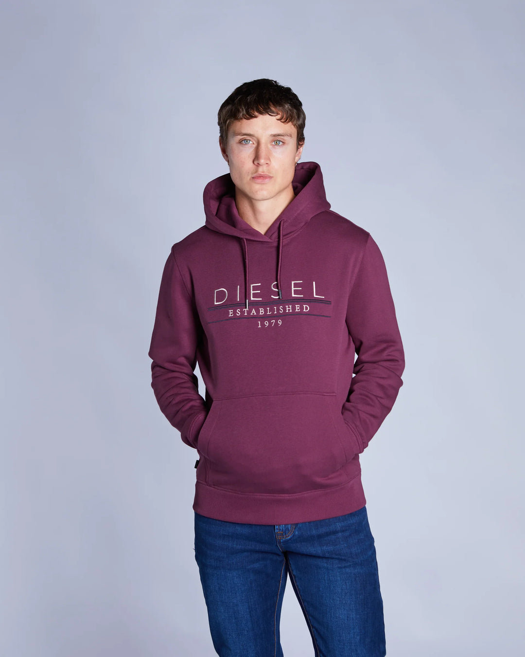 DIESEL DON HOODIE - FIG
