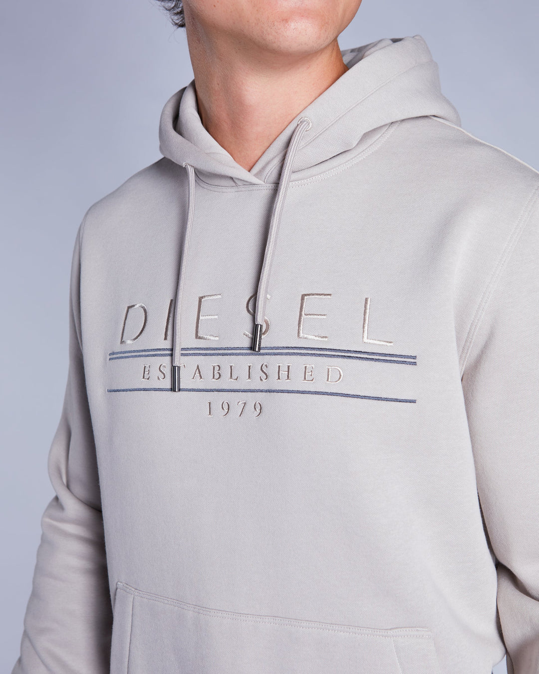 DIESEL DON HOODIE - BEACHCOMBER