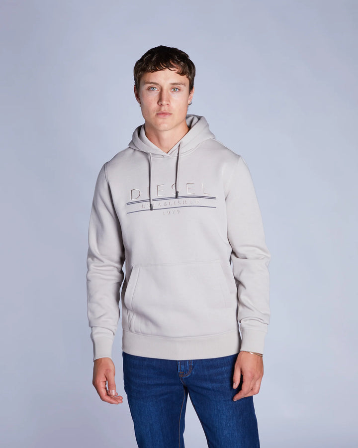 DIESEL DON HOODIE - BEACHCOMBER