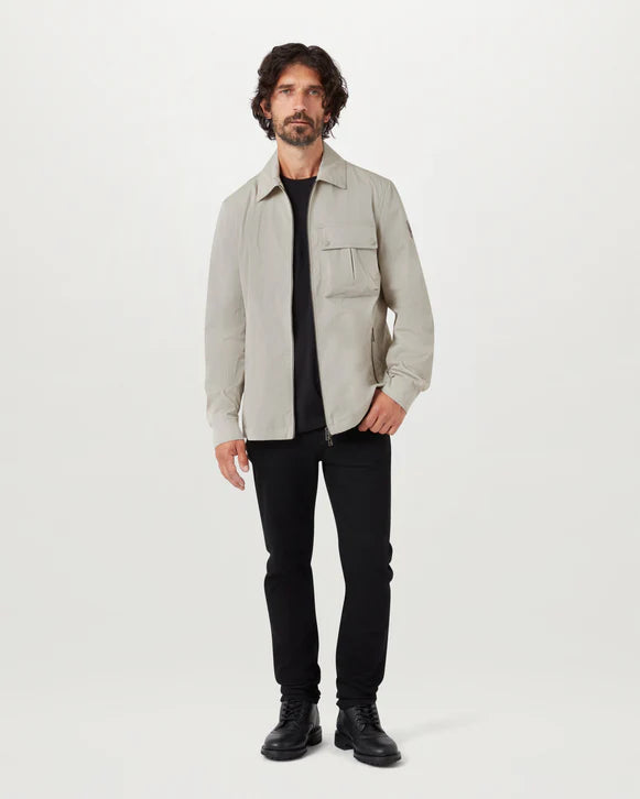BELSTAFF DROME OVERSHIRT - CEMENT GREY