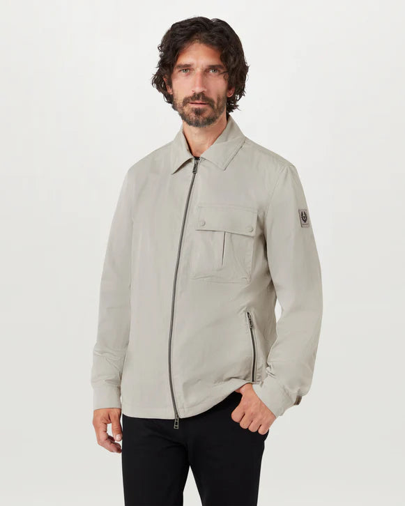 BELSTAFF DROME OVERSHIRT - CEMENT GREY
