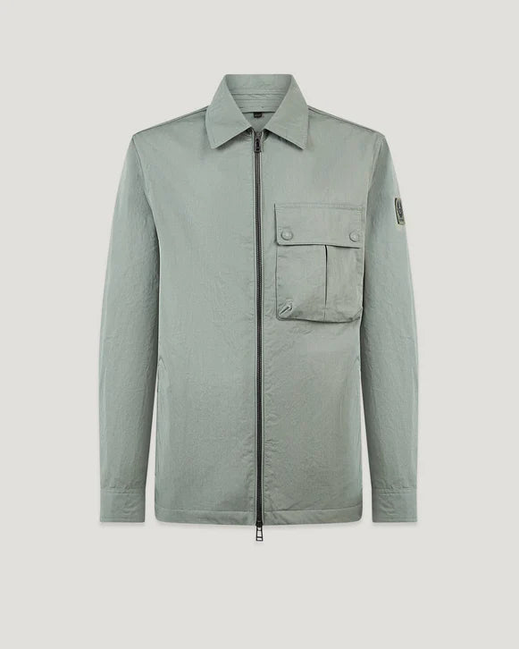 BELSTAFF DROME OVERSHIRT - SAGE GREEN