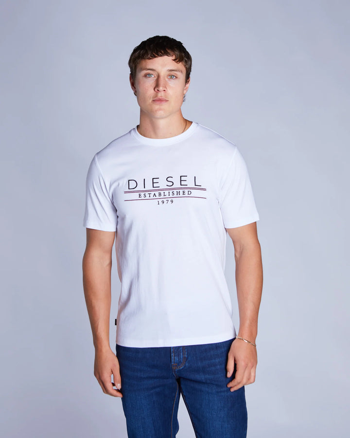 DIESEL DUNCAN TEE - LIBERTY WHITE
