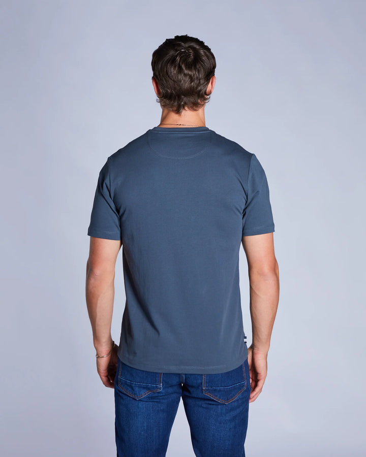 DIESEL DUNCAN TEE - PETROL BLUE