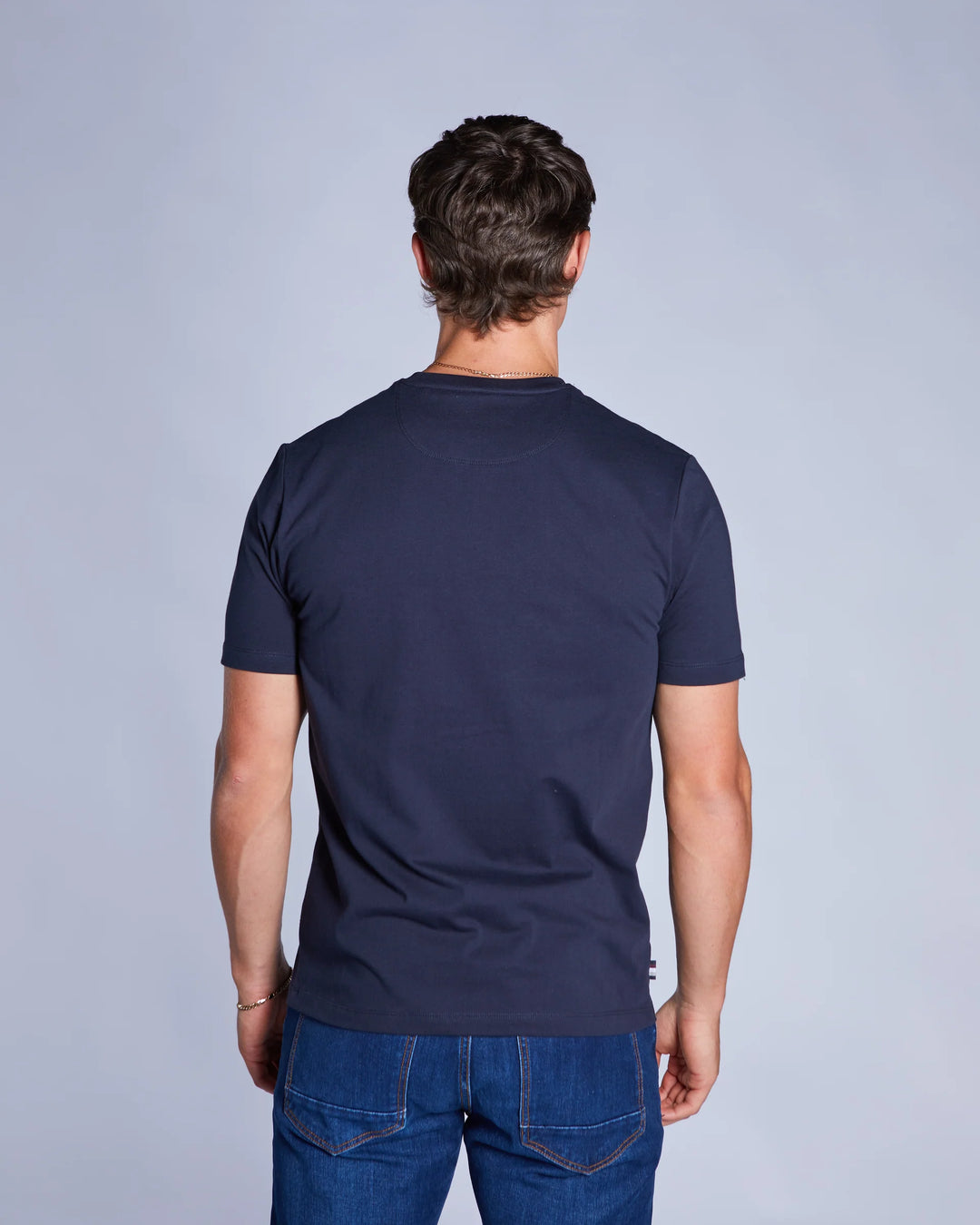 DIESEL DUNCAN TEE - SALUTE NAVY