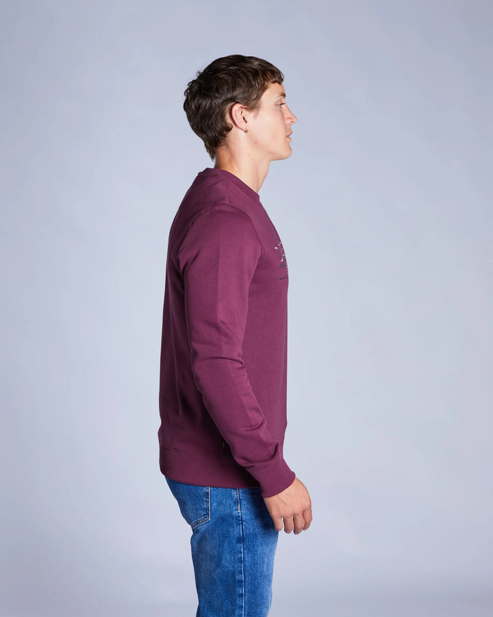DIESEL DURK SWEATSHIRT - FIG