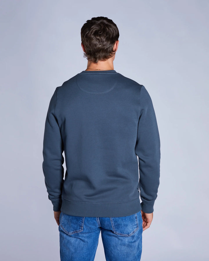 DIESEL DURK SWEATSHIRT - PETROL BLUE