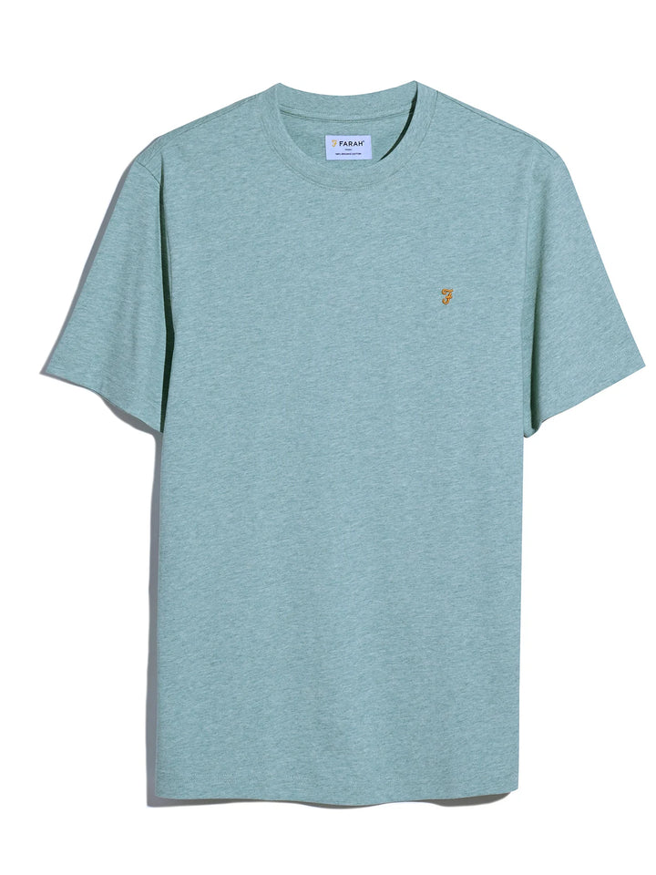 FARAH DANNY REG SS TEE - GROVE GREEN