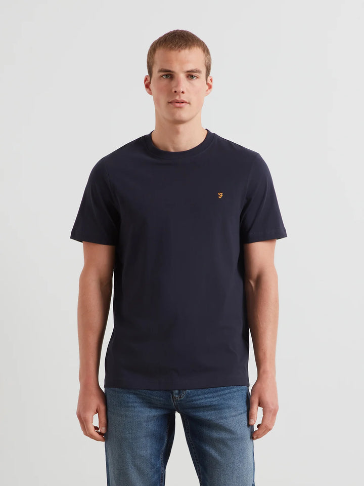 FARAH DANNY REG SS TEE - NAVY