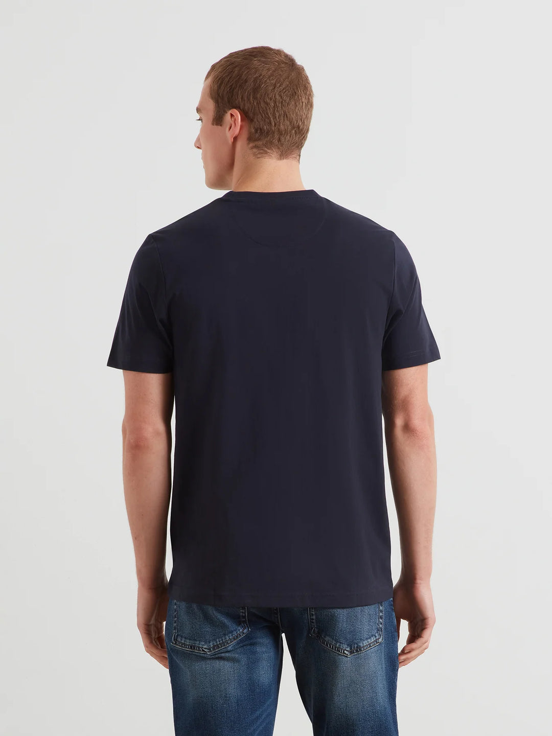 FARAH DANNY REG SS TEE - NAVY