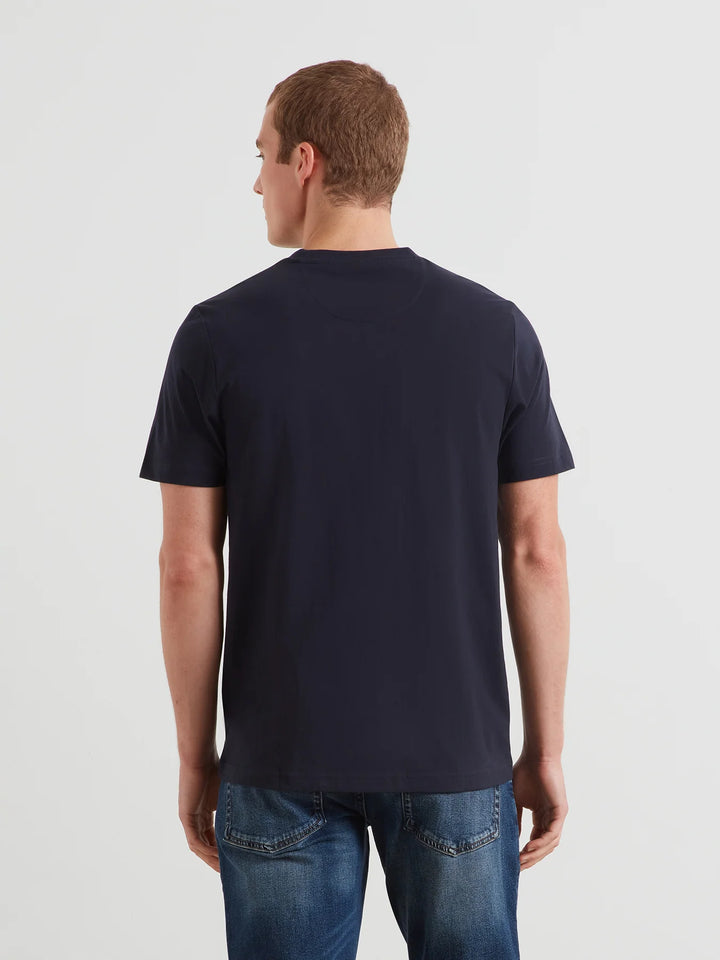 FARAH DANNY REG SS TEE - NAVY