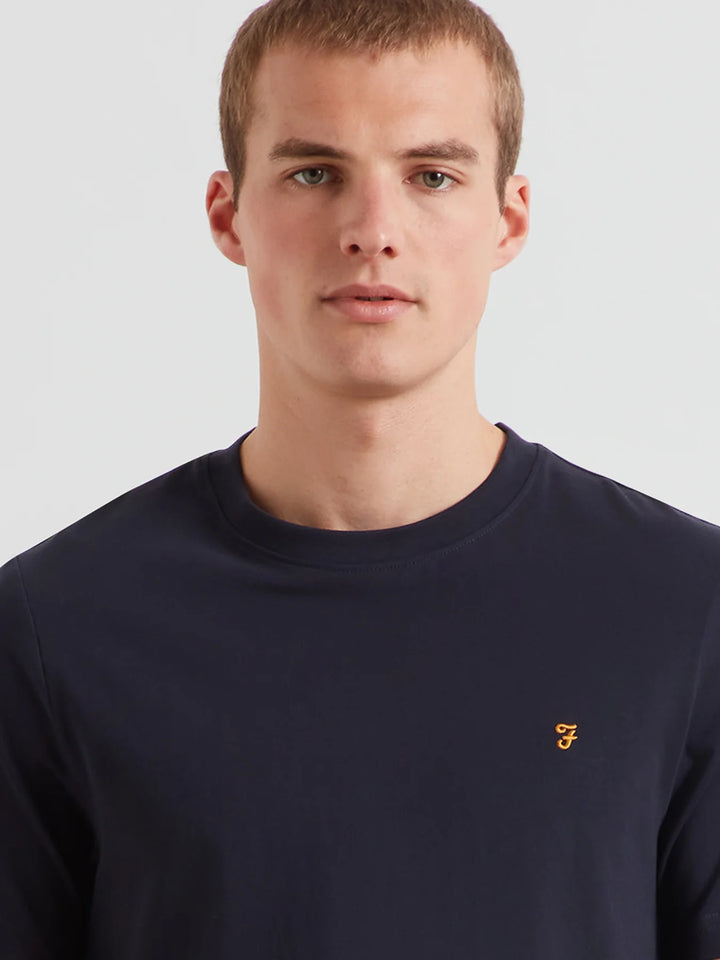 FARAH DANNY REG SS TEE - NAVY