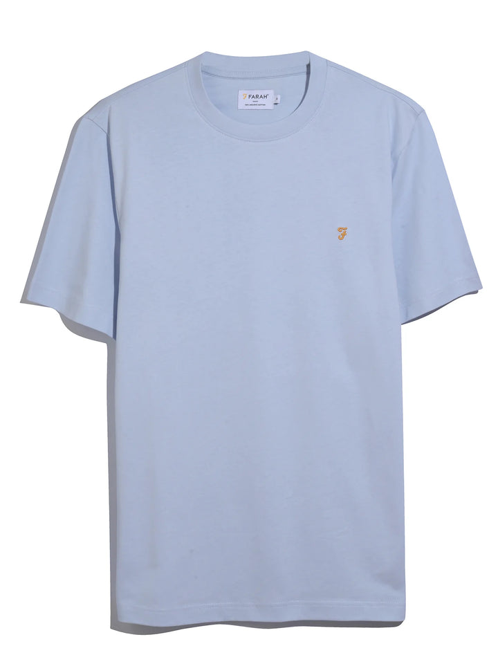 FARAH DANNY SS TEE - BLUE NICKLE
