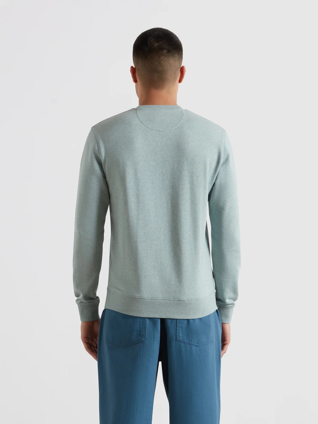 FARAH TIM NEW CREW - GREEN MIST MARL