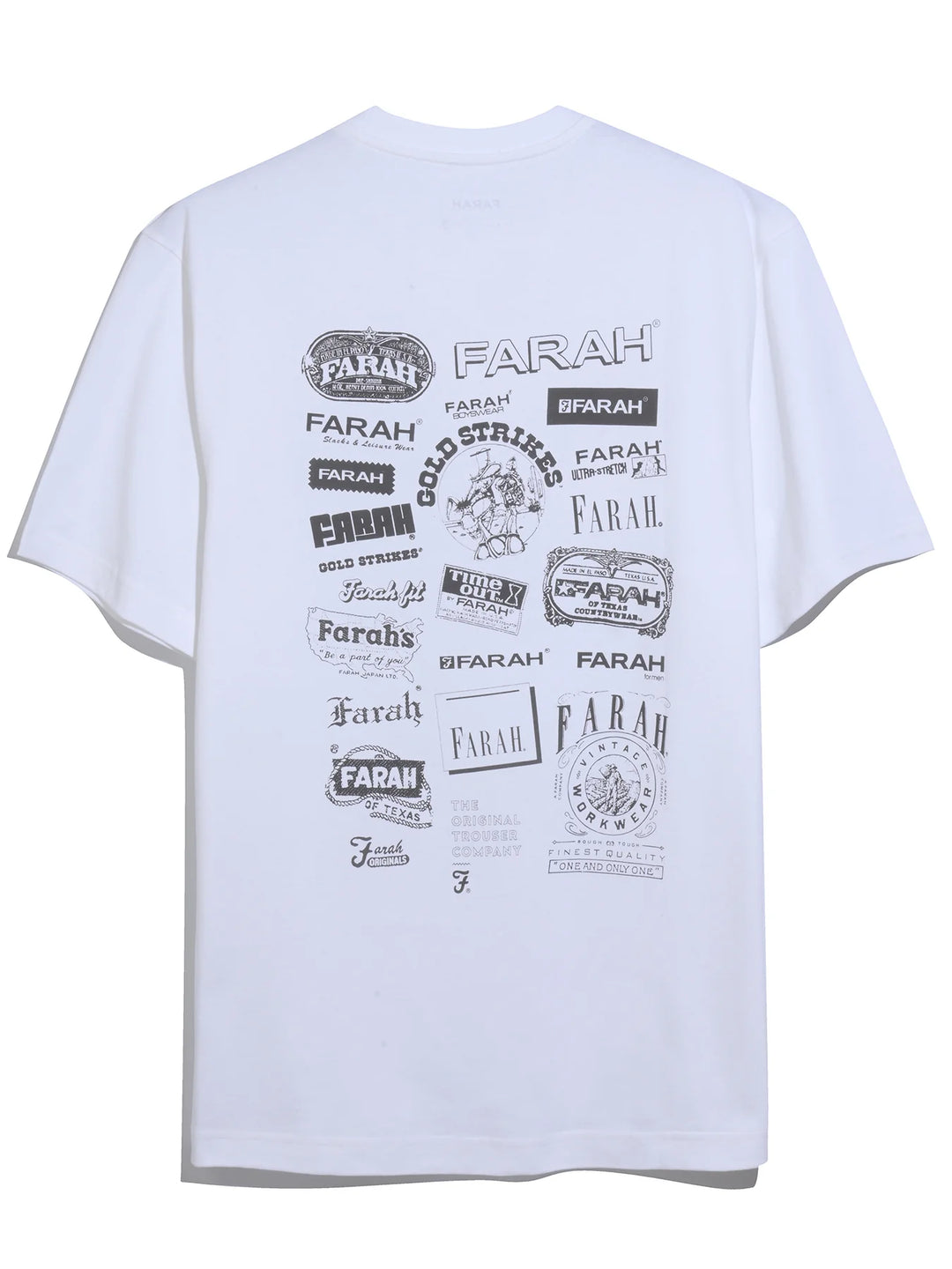 FARAH TILSWORTH GRAPHIC TEE - WHITE