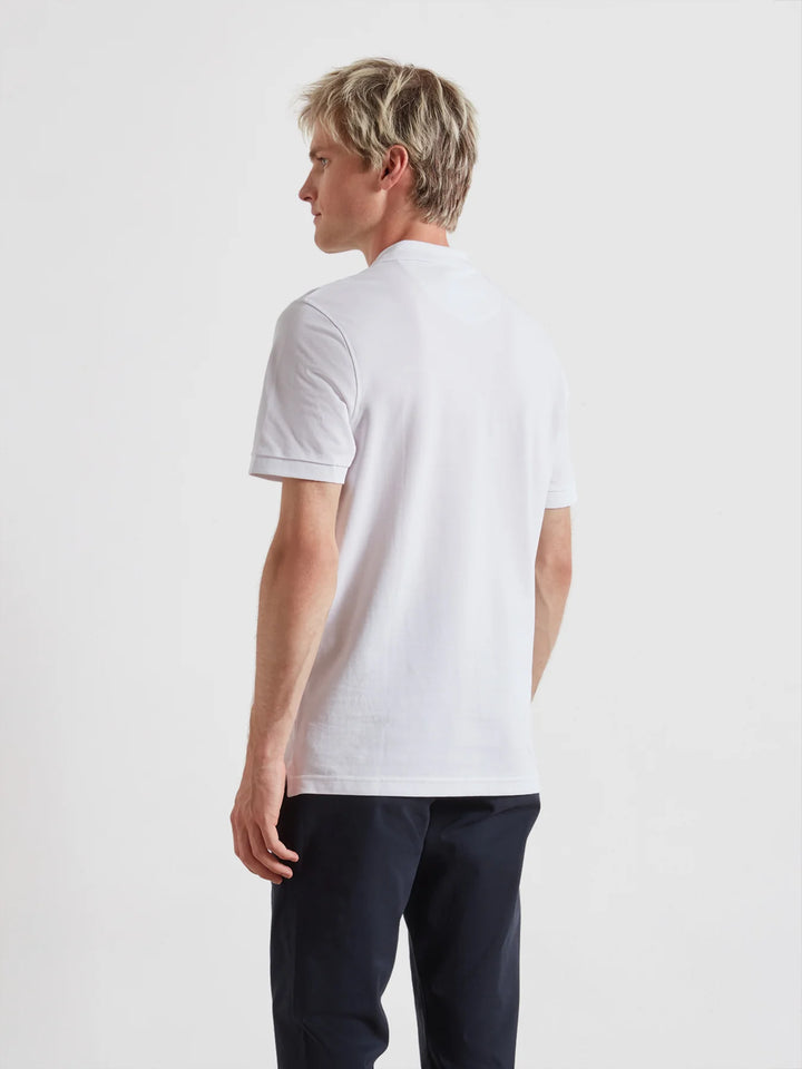 FARAH BLANES SS POLO - WHITE