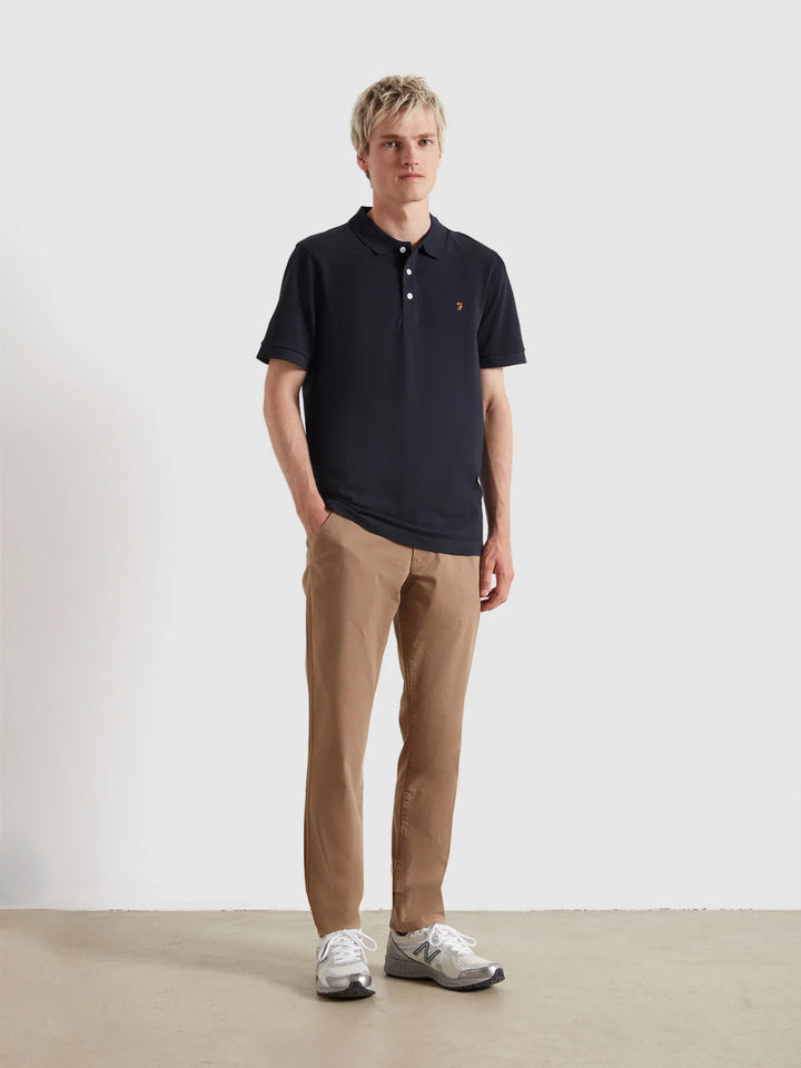 FARAH BLANES SS POLO - NAVY