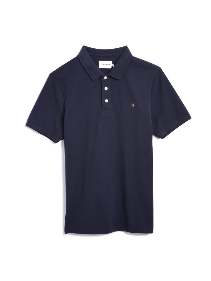 FARAH BLANES SS POLO - NAVY