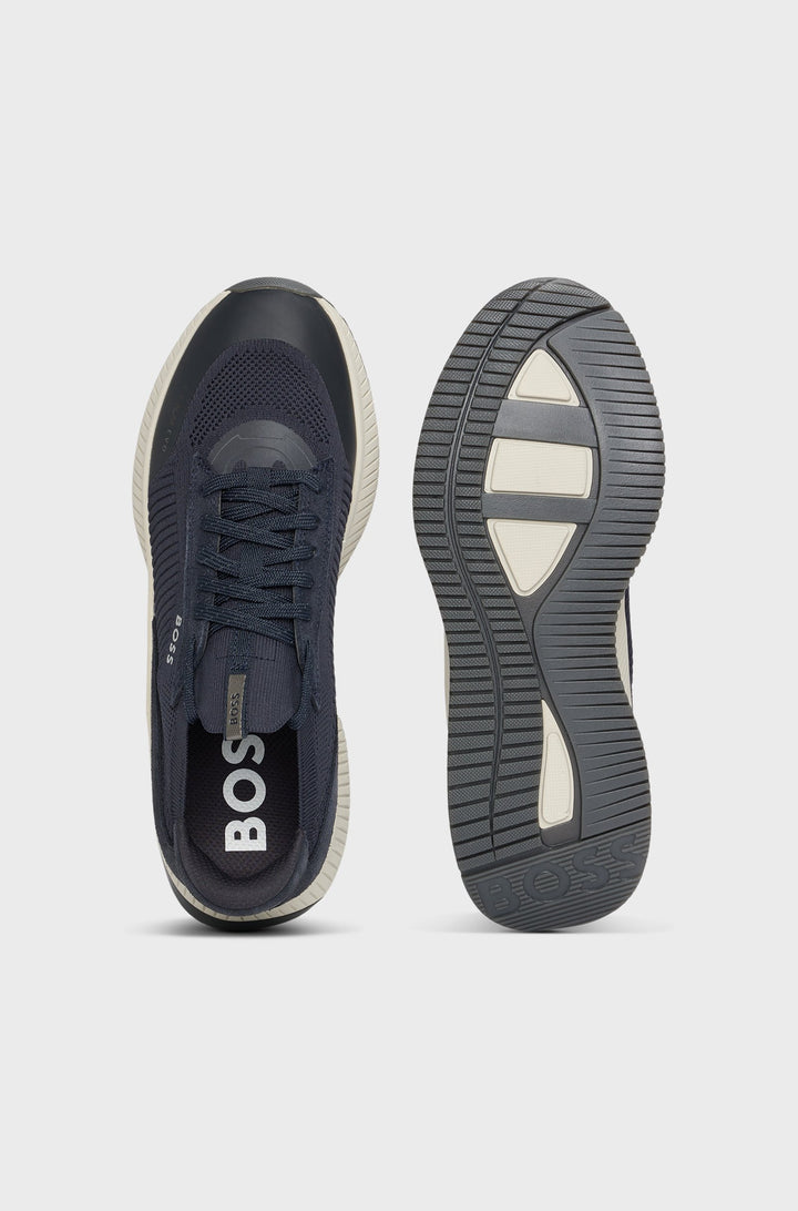 BOSS TTNM EVO_SLON_KNRSD - 401 DARK BLUE