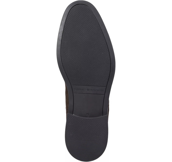 TH CORE RWB HILFIGER SUEDE CHELSEA - DARK COFFEE