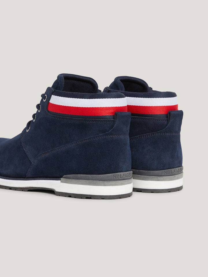 TH CORE HILFIGER SUEDE BOOT - NAVY