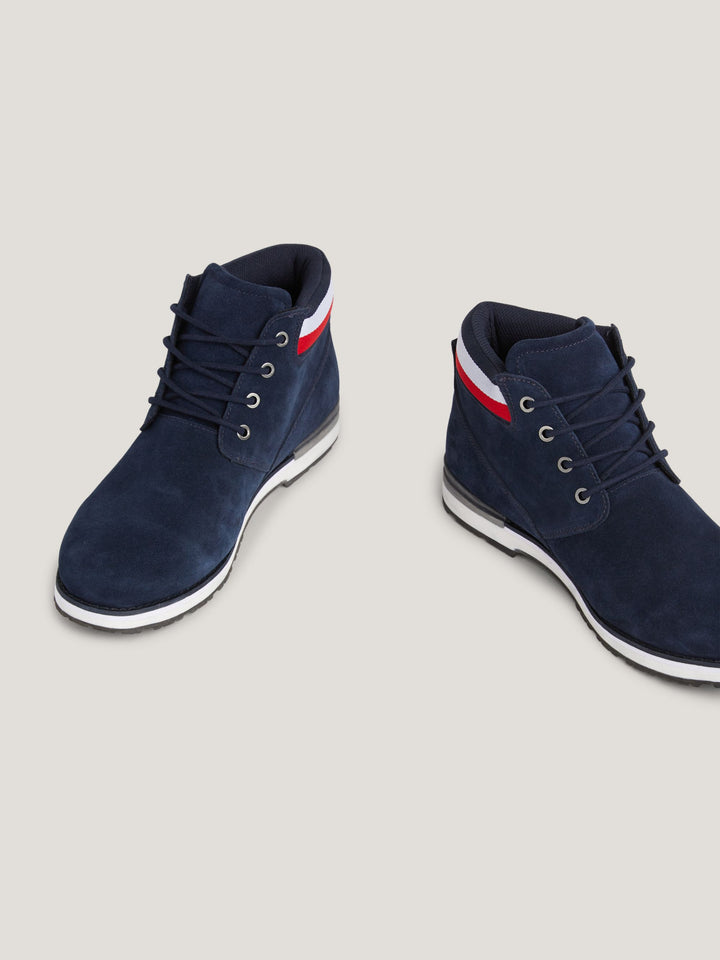 TH CORE HILFIGER SUEDE BOOT - NAVY