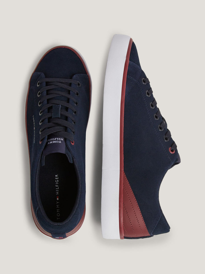 TH HI VULC CORE LOW SUEDE - NAVY