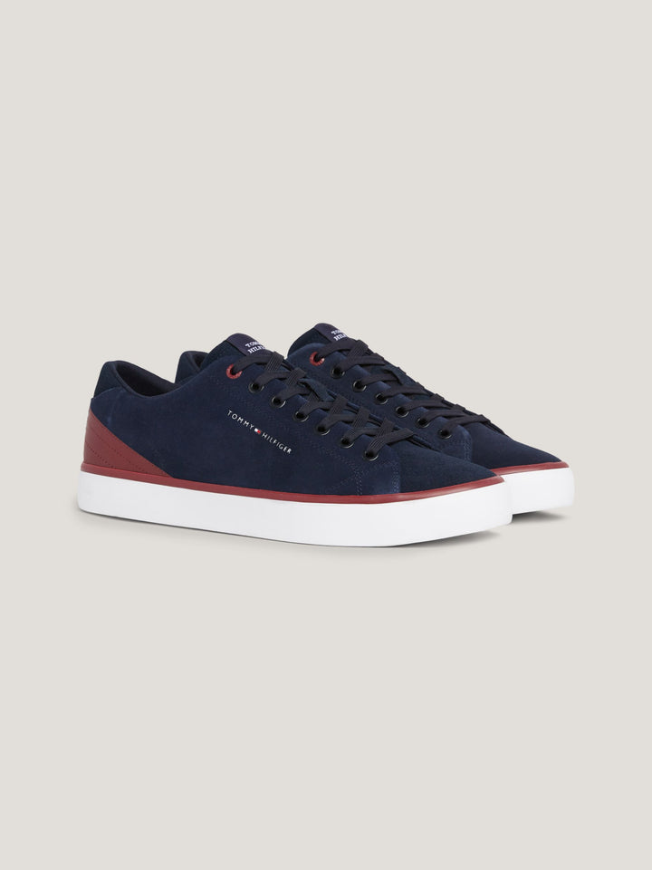 TH HI VULC CORE LOW SUEDE - NAVY