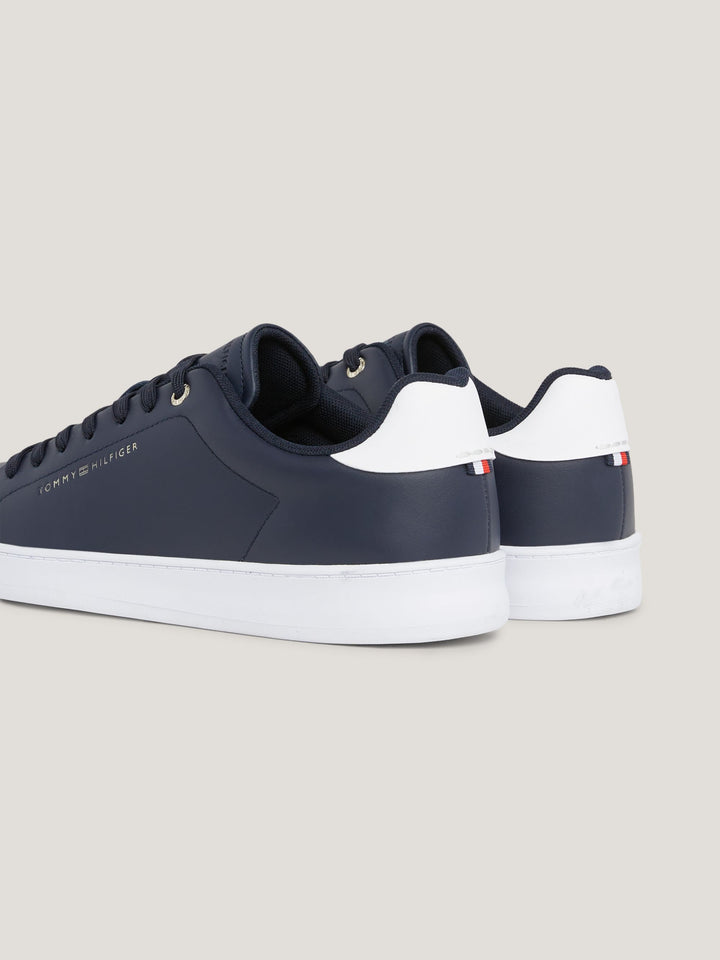 TH COURT CUPSOLE LEATHER GOLD - NAVY