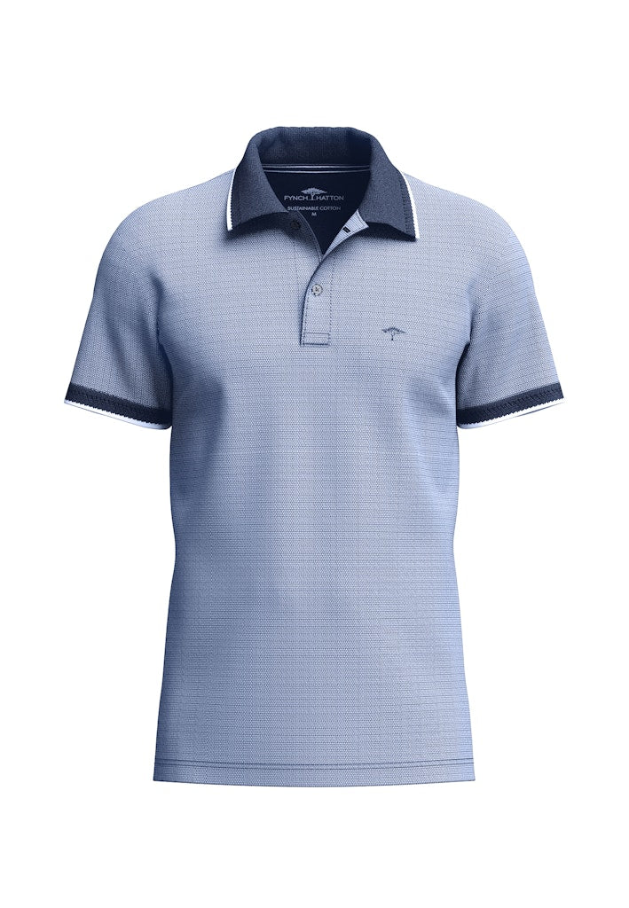 FYNCH HATTON 2-TONE PIQUEE - NEW BREEZE