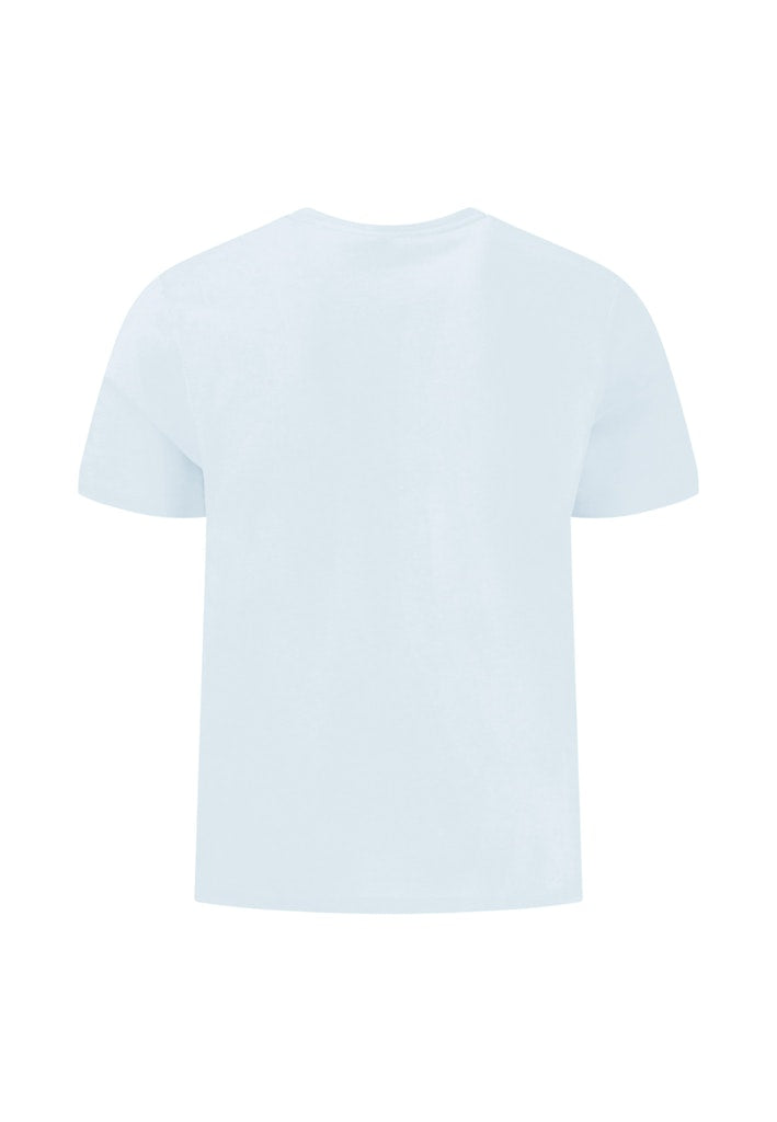 FYNCH HATTON BASIC TEE - HORIZON