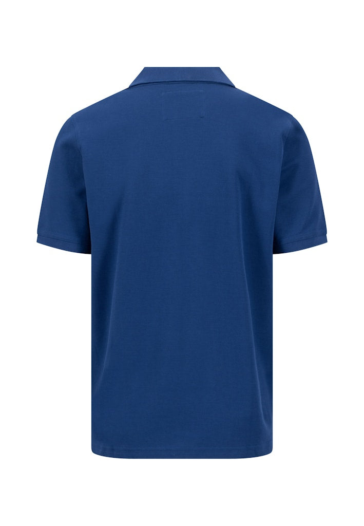 FYNCH HATTON CHEST POCKET POLO - MIDNIGHT