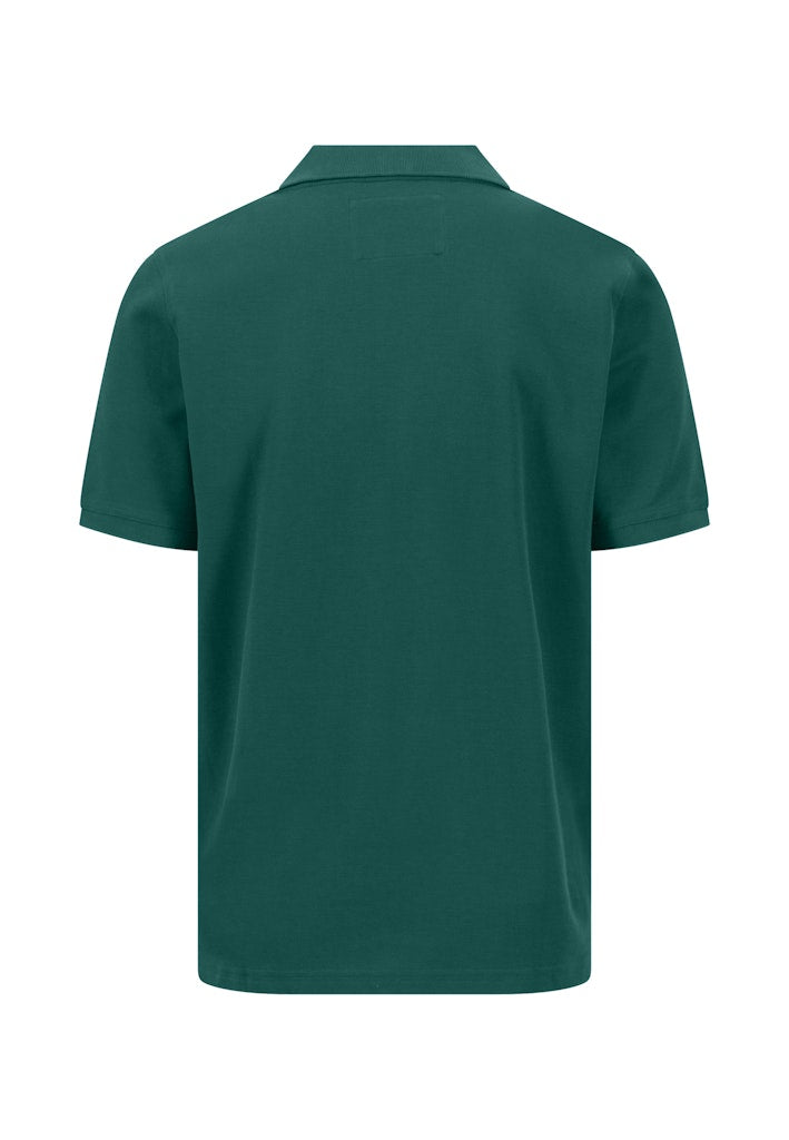 FYNCH HATTON CHEST POCKET POL0 - PINE GREEN