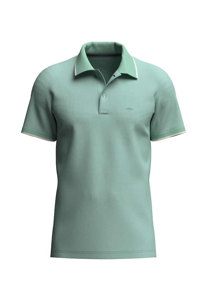FYNCH HATTON 2 TONE PIQUEE - 744 MINT