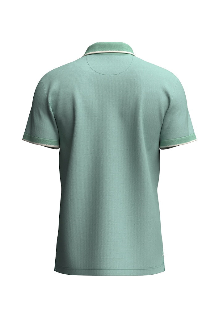 FYNCH HATTON 2 TONE PIQUEE - 744 MINT