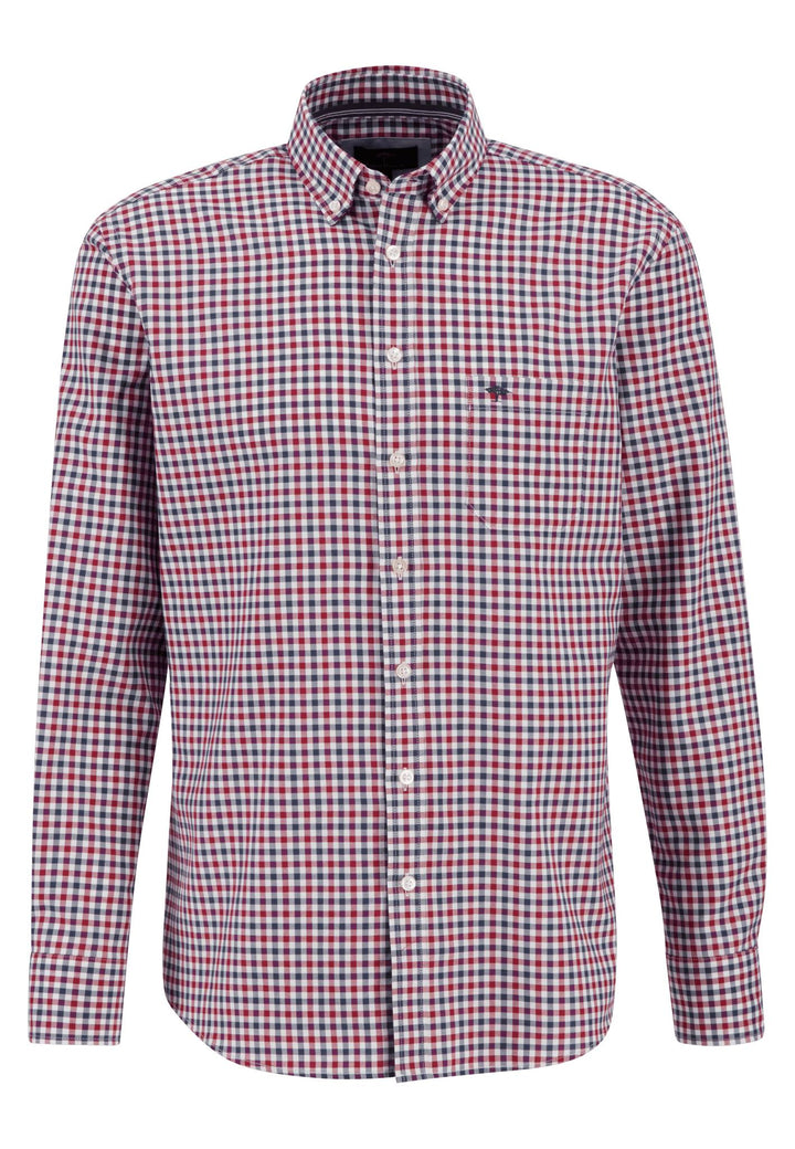 FYNCH-HATTON OXFORD COMBI SHIRT 680