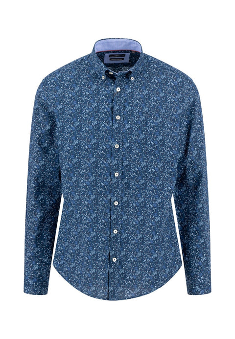 FYNCH HATTON COMBI PRINT - 638 BLUE