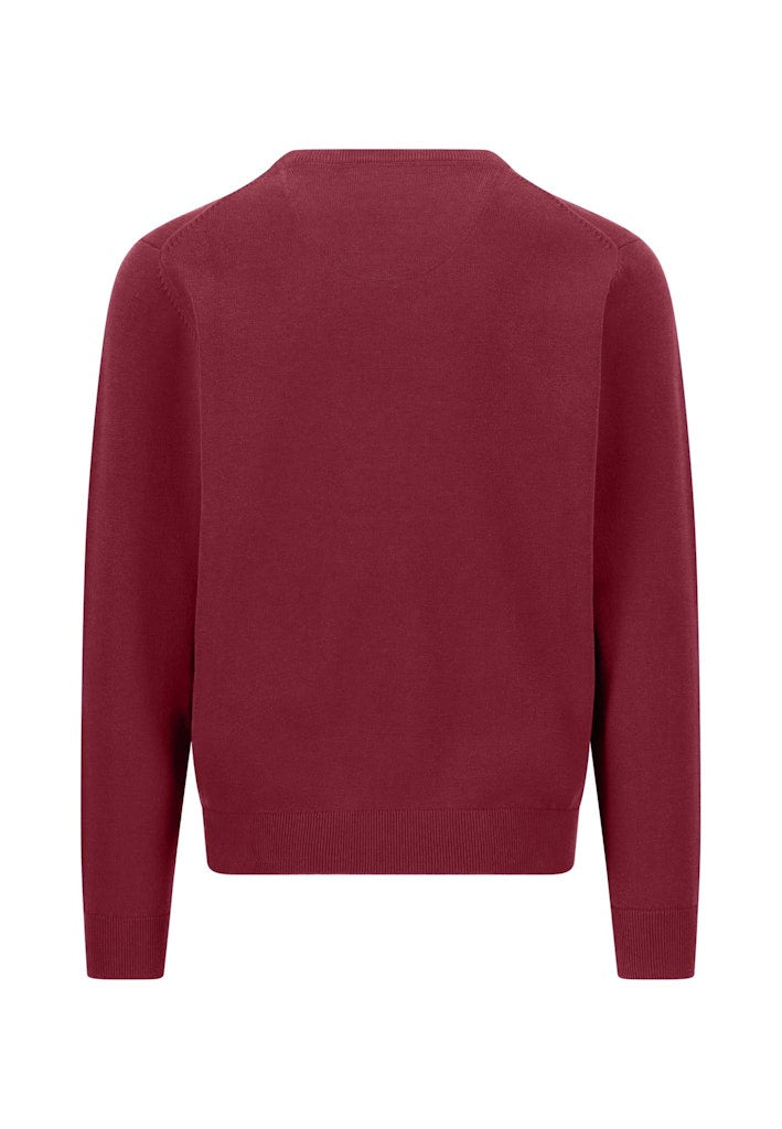FYNCH HATTON O-NECK - 346 BRICK