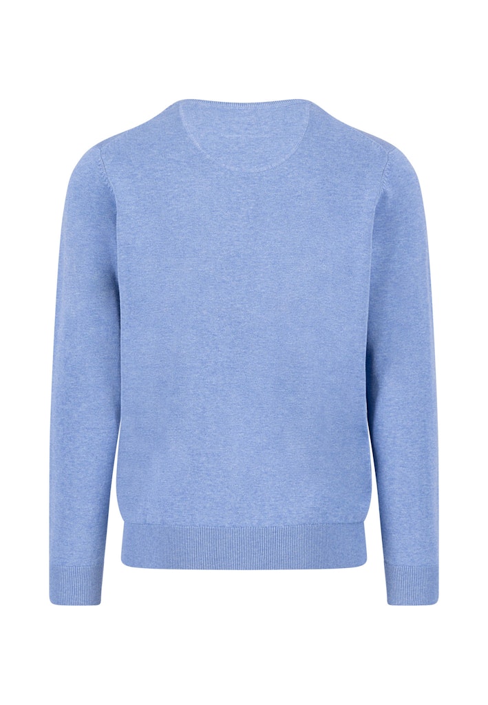 FYNCH HATTON O-NECK - CRYSTAL BLUE