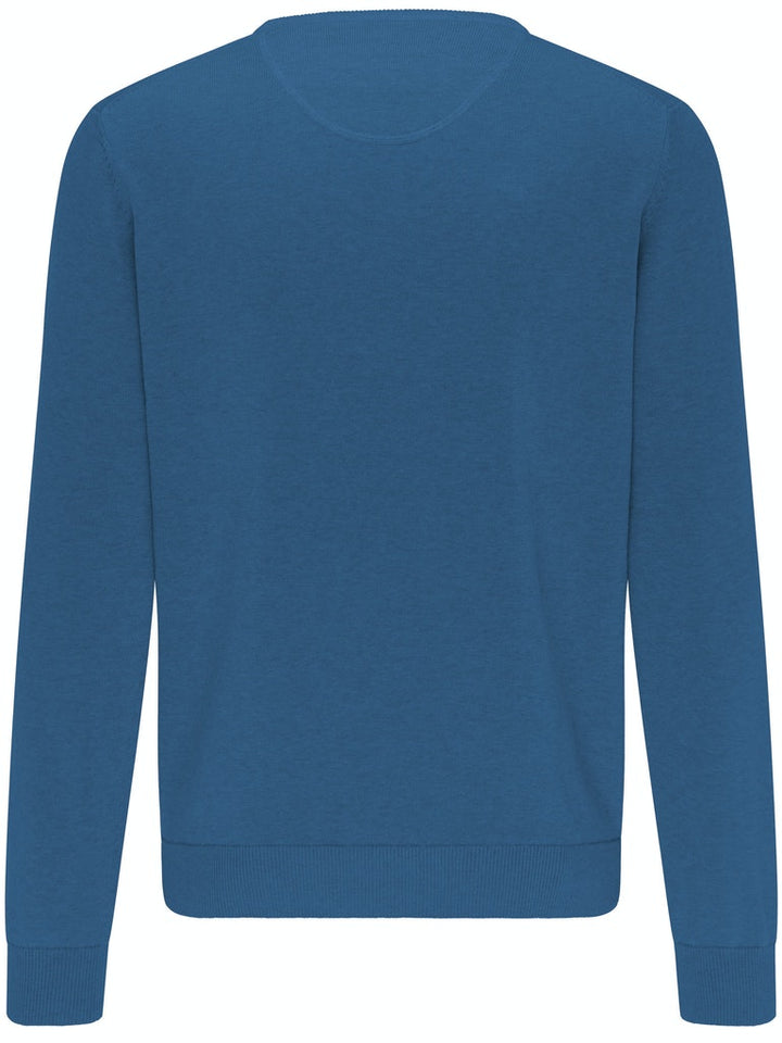FYNCH HATTON O-NECK - AZURE